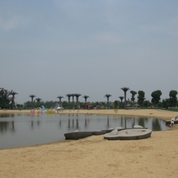 상해月湖雕塑공원